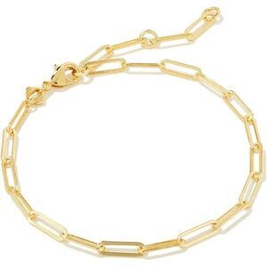 Kendra Scott Courtney Paperclip Bracelet - Gold